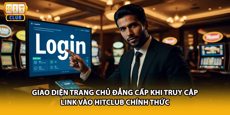 Giao diện trang chủ đẳng cấp khi truy cập link vào HITCLUB chính thức